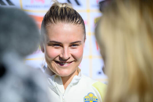 Amanda Nildén of Sweden of the women's national football