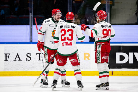 Moras Måns Carlsson, Chad Yetman och Daniel Ljunggren