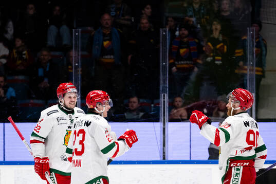 Moras Måns Carlsson, Chad Yetman och Daniel Ljunggren
