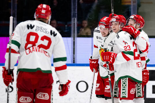 Moras Måns Carlsson, Chad Yetman och Daniel Ljunggren