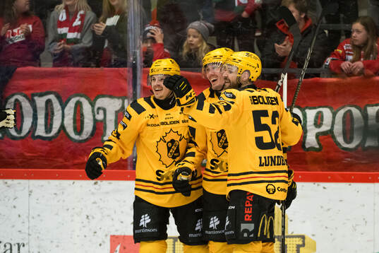 Skellefteås Arvid Lundberg jublar