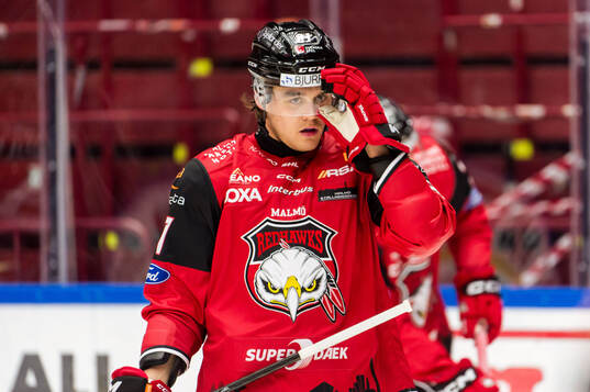 Malmö Redhawks Axel Sundberg