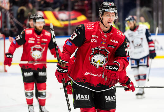 Malmö Redhawks Adam Ollas Mattsson deppar