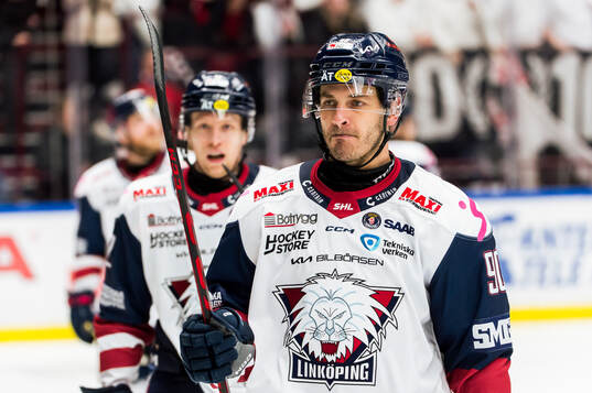 Linköpings Lance Bouma deppar