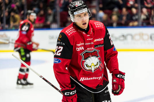 Malmö Redhawks Janne Kuokkanen deppar