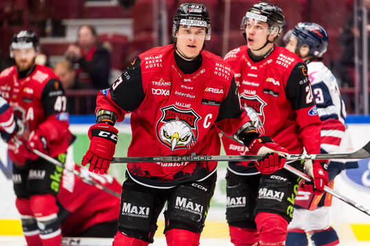 Malmö Redhawks Fredrik Händemark deppar