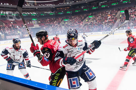 Malmö Redhawks Fredrik Händemark och Linköpings