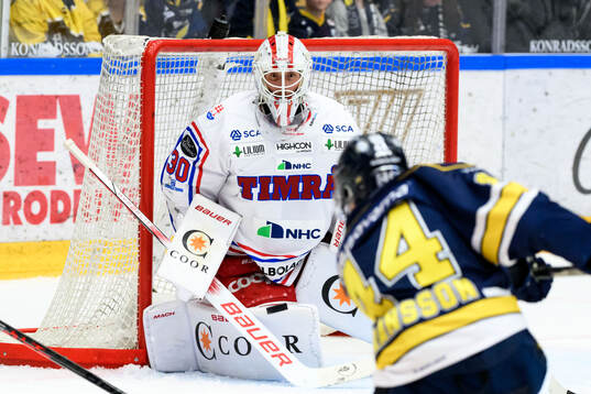 Timrås målvakt Jacob Johansson