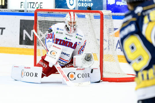 Timrås målvakt Jacob Johansson