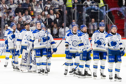 Leksands spelare deppar