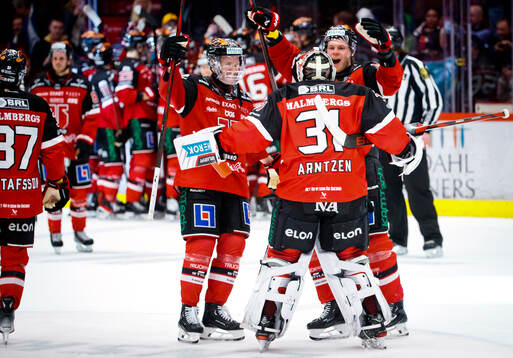 Örebros Gustav Backström, Christopher Mastomäki och