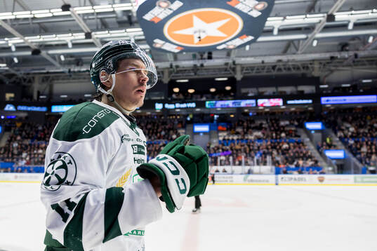 Färjestads Joakim Nygård jublar