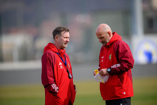 Head coach Peter Gerhardsson and Assistant coach Magnus
