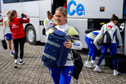 Emma Kullberg of the women's national football team of