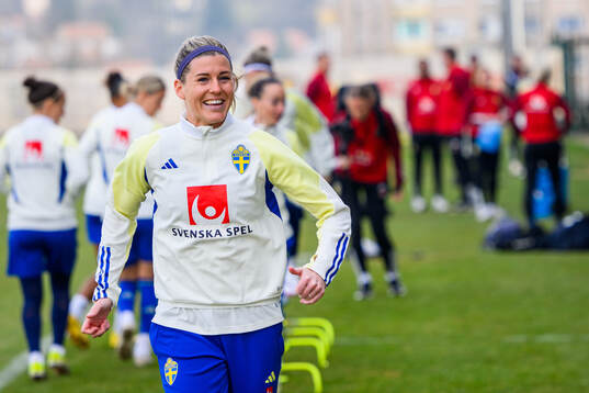 Olivia Schough of the women's national football team of