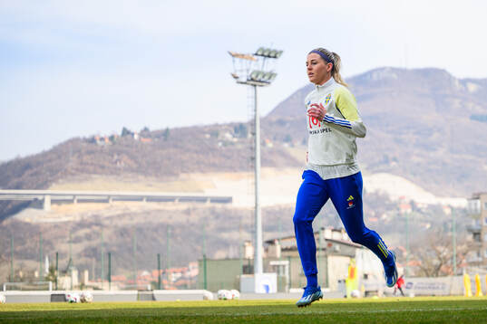 Olivia Schough of the women's national football team of