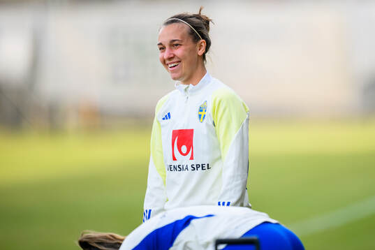 Julia Zigiotti Olme of the women's national football team