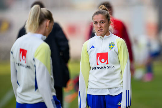 Filippa Angeldahl of the women's national football team of
