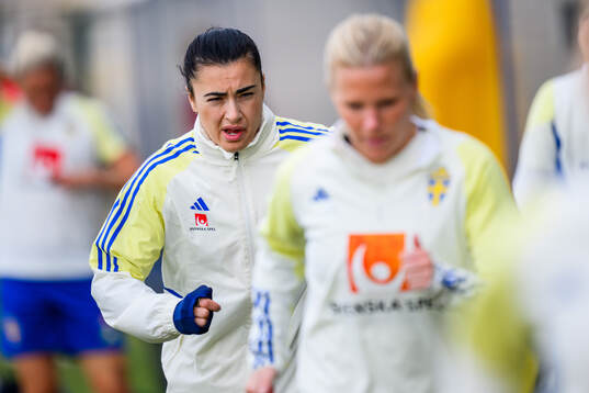 goalkeeper Zecira Musovic of the women's national football
