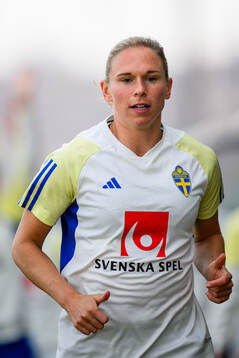 Jonna Andersson of the women's national football team of