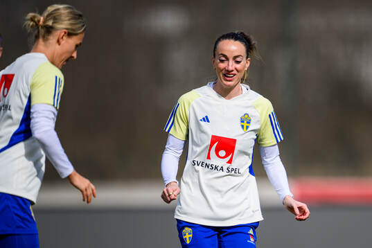 Kosovare Asllani of the women's national football team of
