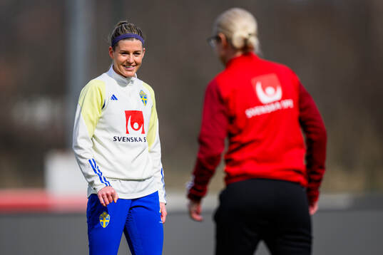 Olivia Schough of the women's national football team of