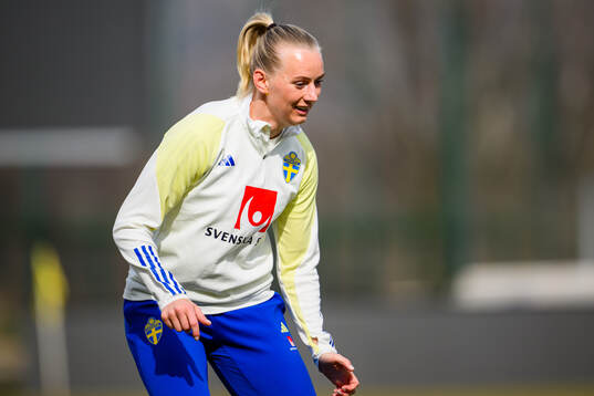 Stina Blackstenius of the women's national football team of