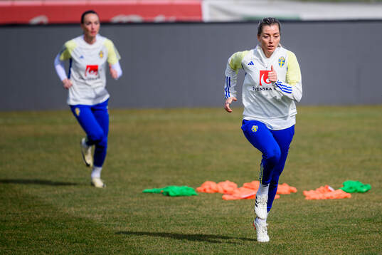 Linda Sembrant of the women's national football team of