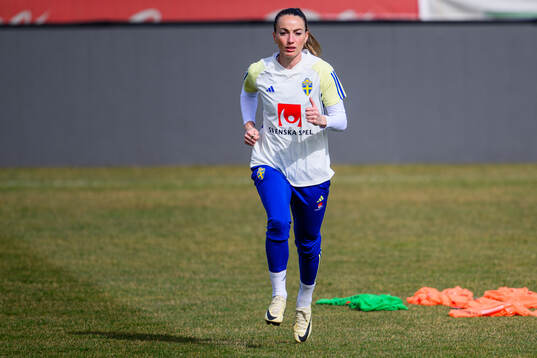 Kosovare Asllani of the women's national football team of