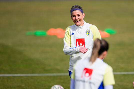 Olivia Schough of the women's national football team of