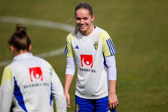 Hanna Lundkvist of the women's national football team of