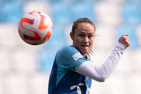 Caroline Graham Hansen of the Norwegian women's national