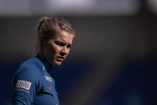 Ada Hegerberg of the Norwegian women's national football
