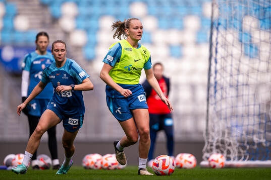 Frida Maanum of the Norwegian women's national football team