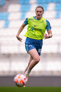Mathilde Harviken of the Norwegian women's national