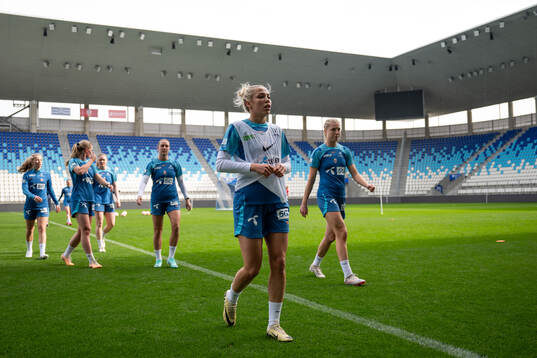 Celin Bizet Ildhusøy of the Norwegian women's national