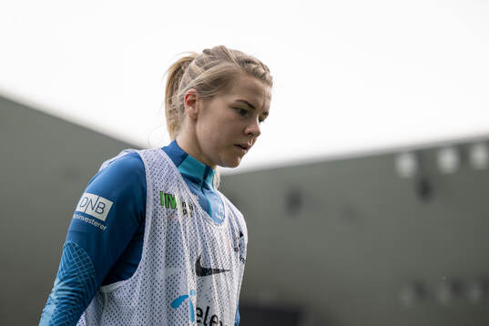 Ada Hegerberg of the Norwegian women's national football