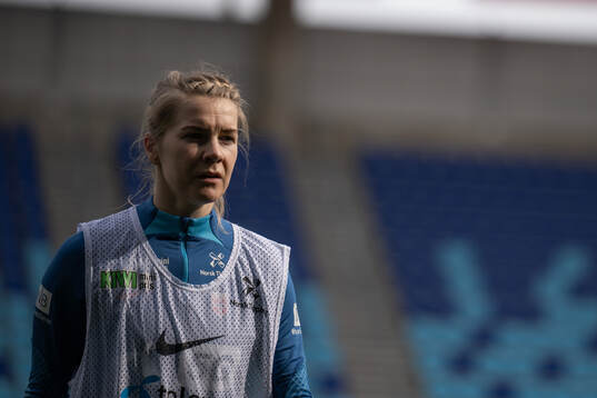 Ada Hegerberg of the Norwegian women's national football