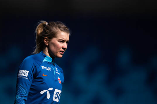 Ada Hegerberg of the Norwegian women's national football