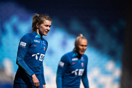 Ada Hegerberg of the Norwegian women's national football