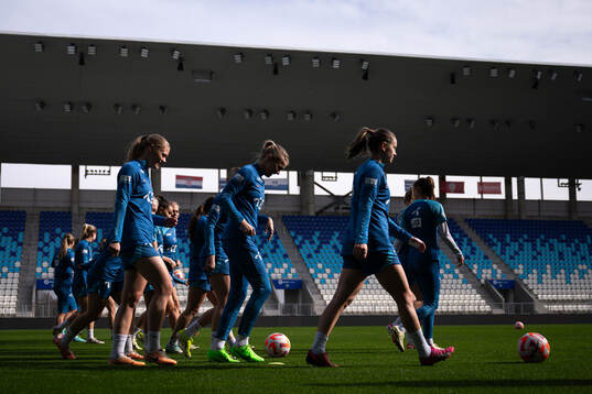Ada Hegerberg of the Norwegian women's national football