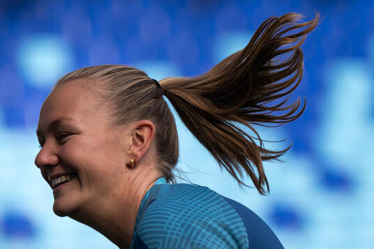 Frida Maanum of the Norwegian women's national football team