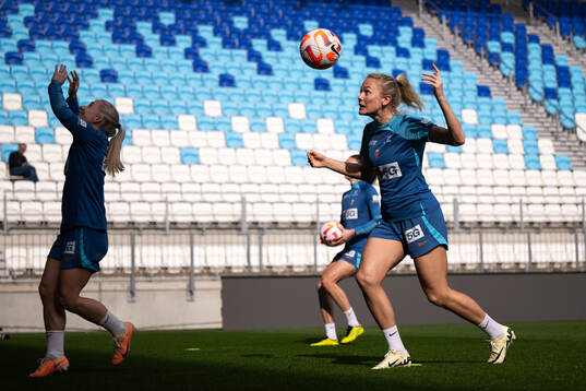 Guro Bergsvand of the Norwegian women's national football
