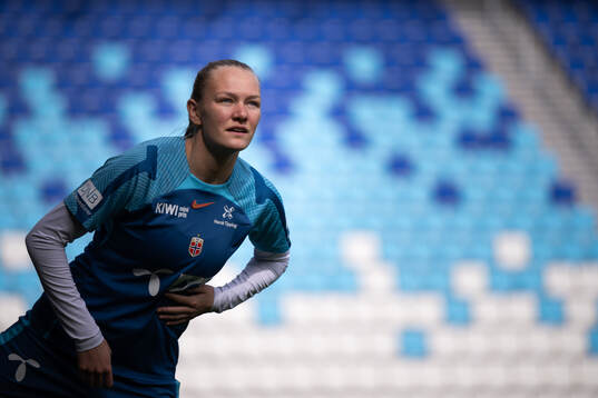 Frida Maanum of the Norwegian women's national football team