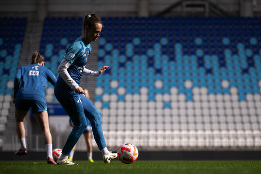 Caroline Graham Hansen of the Norwegian women's national