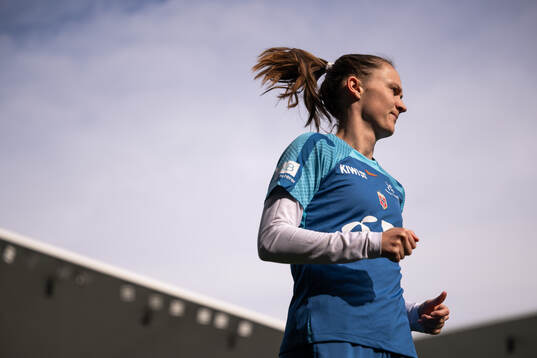 Caroline Graham Hansen of the Norwegian women's national