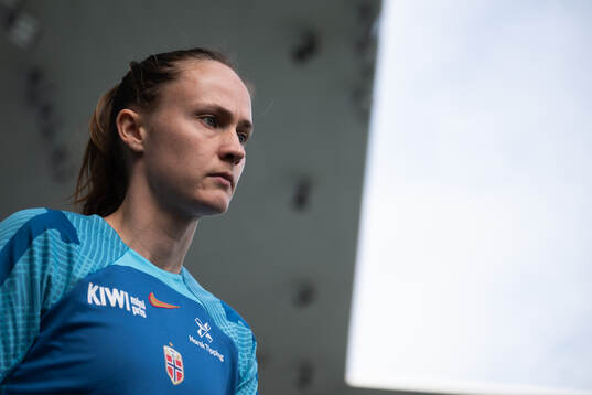 Caroline Graham Hansen of the Norwegian women's national