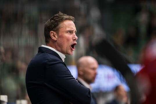 Frölundas tränare Roger Rönnberg