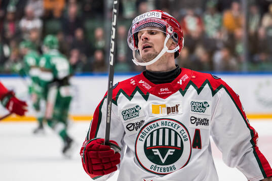 Frölundas Nicklas Lasu  deppar