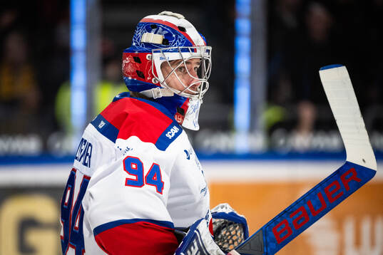 Oskarshamns målvakt Marek Langhamer